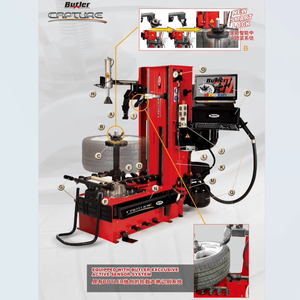 Machine de démontage de <span class=keywords><strong>pneus</strong></span> entièrement automatique Classy Butler, conception sans pied-de-biche, alimentation 220 V, pression de fonctionnement 10-12 bars, dédiée - Product Image 3