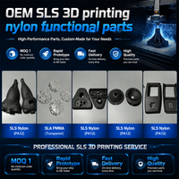 Service d'impression 3D personnalisé SLS MJF PA12 Nylon, pièces en plastique fonctionnelles, prototype rapide OEM, composants de haute précision pour utilisation finale