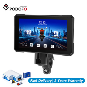 Reproductor Inteligente Inalámbrico para Motocicleta Podofo de 5 Pulgadas, Compatible con Android Auto, TPMS, Resistente al Agua IP67, Fabricante Líder - Product Image 1