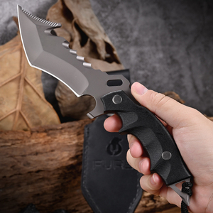 Cuchillo de Camping Shadow de Alta Calidad, Grado Industrial, Hoja Fija de Acero Inoxidable de 200 cm, Punta Recta, Mango de Plástico, DIY OEM - Product Image 2