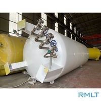 Réservoir de stockage cryogénique isolé sous vide pour gaz CO2, oxygène liquide, azote, argon, LCO2, GNL, GPL, oxyde nitreux