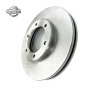 Premium OE 4351225060 geventileerde grijze remschijf vooras rotor voor TOYOTA onderhoud en vervanging na verkoop