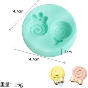 Molde de Silicona Antiadherente de Grado Alimenticio Hecho a Mano, Serie 3, Flores de Durazno, Moldes para Decoración de Pasteles con Fondant - Product Image 2