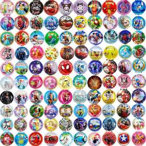 All'ingrosso 18 pollici personaggio dei cartoni animati in lamina rotonda elio gonfiabile punto <span class=keywords><strong>Spiderman</strong></span> Kuromi palloncini per la decorazione della festa di compleanno - Product Image 1