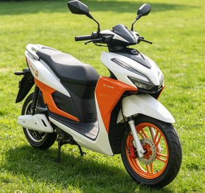 Scooter électrique élégant de 1200 W, batterie au lithium longue portée, cyclomoteur électrique urbain avec frein à disque pour adultes - Product Image 2