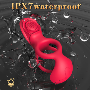 Bestseller Vib rating Cock Penis Ring Sexspielzeug Herren Männlicher Dildo - Product Image 2