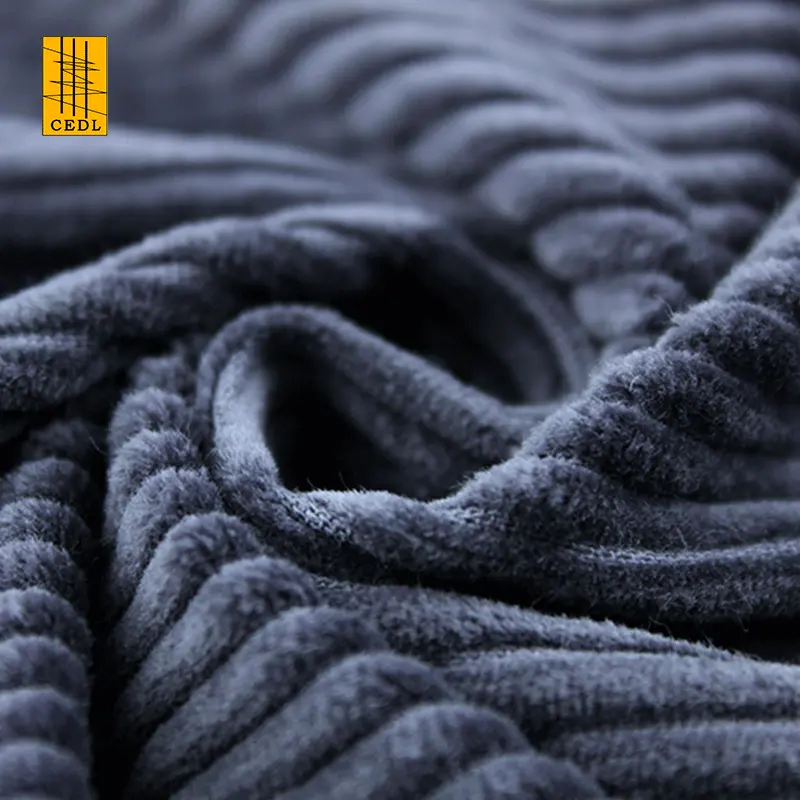 Tecido de veludo cotelê de veludo 6W fashion de alta qualidade 100% algodão puro popeline tecido cotelê para roupas, calças ou calças