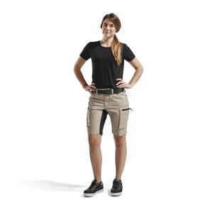 BLAKLADER - 714918452799C42 Women's Service <b>shorts</b> <b>stretch</b> Stone/Black - EAN 7330509535387 <b>WORK</b> TROUSERS <b>WORK</b> <b>SHORTS</b> - Product Image 3