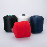 Fil à faible élasticité 150D Filament DTY Dacron 100% fil à coudre teint en polyester
