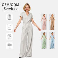 Robe chemise en coton et lin à manches courtes Sweethoney, style estival, élégante et tendance, jupe longue droite en lin, robe ajustée