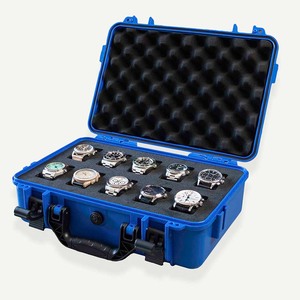 Biểu tượng tùy chỉnh hiển thị đồng hồ Vali Vali tổ chức EVA bọt lưu trữ bao bì quà tặng sang trọng hộp trường hợp hộp đồng hồ - Product Image 6