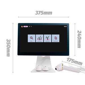 Détecteur de cuir chevelu LCD 15.6 pouces analyseur de peau de cheveux <span class=keywords><strong>Microscope</strong></span> follicule pileux 50/100/200X caméra Scanner - Product Image 6