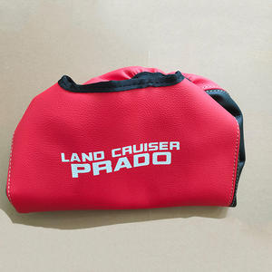 Housse de boîte d'accoudoir en cuir microfibre pour Toyota <span class=keywords><strong>LAND</strong></span> <span class=keywords><strong>CRUISER</strong></span> PRADO FAW 2010, design sportif et tendance, ajustement universel central - Product Image 3