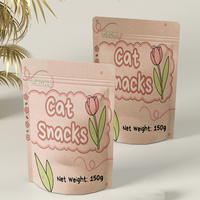 Sachet refermable personnalisé en papier kraft avec fenêtre, anti-odeur, qualité alimentaire, en aluminium, pour café/thé, avec valve, idéal pour la gelée
