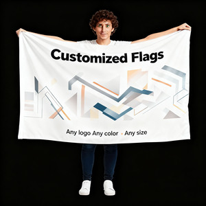 Cờ tùy chỉnh chất lượng cao bất kỳ kích thước nào có logo Trump 3X5FT. Đồng Tính trường đội công ty hoặc sự kiện biểu ngữ ảnh biểu ngữ - Product Image 5