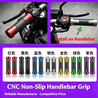 Fundas de Manillar de Motocicleta Multicolor Estilo Chino Moderno HXZ, Agarres de Goma Antideslizantes para Reequipamiento/Actualización