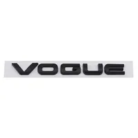 Autocollants de voiture en ABS, lettres, emblème, badge de coffre arrière pour Land Rover VOGUE EVOQUE Discovery Range Rover Defender Freelander