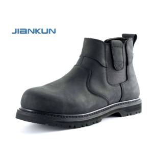 Bottes de Travail JIAN KUN Haute Qualité Goodyear, Chaussures de Sécurité à Embout d'Acier pour Hommes, Robustes pour Mines, Industrie, Construction, Style Chelsea - Product Image 6
