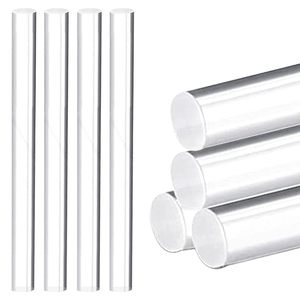 8 Varillas de Acrílico Transparente de 12 Pulgadas para Manualidades, Varillas Redondas de Acrílico, Palitos para Decoración de Pasteles - Product Image 3