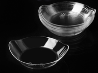 Mini assiette à dessert 1oz, coupelles en plastique pour gâteaux, crème glacée, yaourt, fromage, fruits, fête, mini assiette à dessert