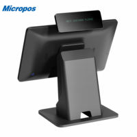 Caisse enregistreuse tactile C1 Android/Windows/Linux 15'' avec Wi-Fi 6, Bluetooth 5.2, stockage 256G/512G pour petites entreprises