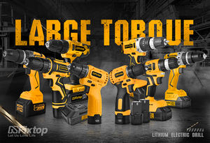 Machine compacte avec moteur sans balai Outil électrique portable pour tournevis et perceuse sans fil à usage domestique - Product Image 3