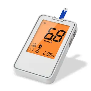 Huishoudelijke Bluetooth Draagbare Bloedglucose Bloedsuiker Medische Hoge Kwaliteit Professionele Glucometer