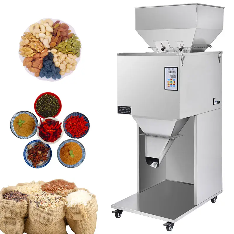 Fast Speed Semi-Automatic Weigh Machines Quantitative Weighing Filling Machine Granules Detergent Weighing Packing Machine