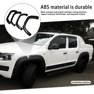 Accesorios Exteriores para Automóviles, Guardabarros de Diseño Delgado y Lujoso en ABS Negro, Protector de Cavidades de Rueda + Decoración - Product Image 2