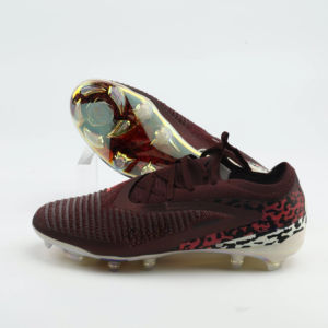 Chaussures de football et de futsal pour garçons et filles, chaussures de football basses à lacets avec boucle à scratch, semelle intérieure en caoutchouc Das pour sports d'équipe HG TF & FG - Product Image 1