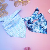 Bandana pour animaux de compagnie en gros, plusieurs couleurs, foulard triangulaire pour chien, 3 tailles régulières, accepte la personnalisation de la couleur et de la taille, accessoires pour chiens et chats