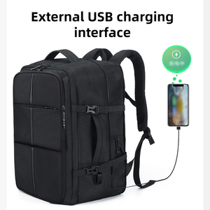 Mochila de Viaje Unisex Ligera y Grande con USB, Personalizada, Impermeable, con Cierre, para Actividades al Aire Libre - Product Image 3