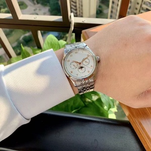 <span class=keywords><strong>Reloj</strong></span> de Lujo para <span class=keywords><strong>Hombre</strong></span>, Estilo Portugués, Omegas Personalizadas, Movimiento Mecánico, Esfera de 42 mm, Cristal de Zafiro - Product Image 6