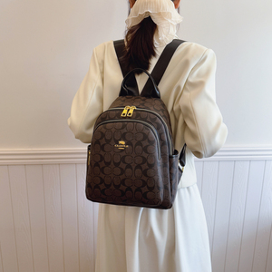 Mochila de Lona Impermeable de Estilo Europeo Americano para Hombre y <span class=keywords><strong>Mujer</strong></span>, Gran Capacidad, para Portátil, Viajes, Negocios y Escuela - Product Image 5