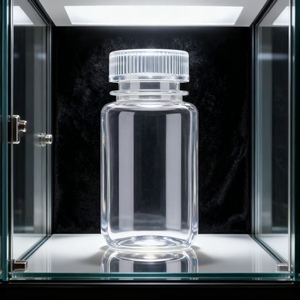 HDPEプラスチック試薬ボトル5 15 30 <span class=keywords><strong>60</strong></span> 125 250 500 1000 ml実験用耐薬性シリンダー形状広口スクリューキャップ - Product Image 3