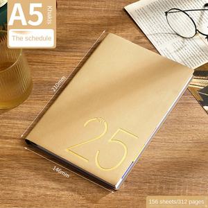 2025 calendrier <span class=keywords><strong>livre</strong></span> Version anglaise épaissi 365 jours gestion du temps cahier personnalisable <span class=keywords><strong>un</strong></span> <span class=keywords><strong>jour</strong></span> <span class=keywords><strong>une</strong></span> <span class=keywords><strong>page</strong></span> planification cuir - Product Image 6