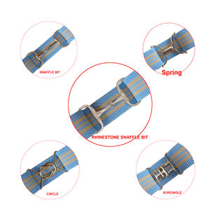 Эластичный Конный ремень со стразами, 2 дюйма, 5 см - Product Image 3
