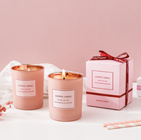 Velas Decorativas con Flores, Marca Privada, Aromáticas, de Lujo, Regalos de Boda para Invitados, Más Vendidas