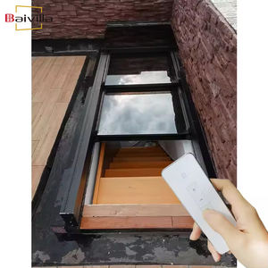 Fenêtre de toit coulissante automatique motorisée en verre rétractable, étanche et à haute étanchéité, pour accès au grenier - Product Image 6