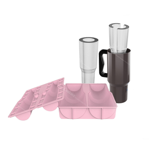 Bac à glaçons en silicone tendance Tik Tok pour cocktails, whisky, boissons, café – Facile à remplir et à démouler - Product Image 2