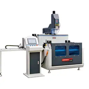 CNC drilling and milling machine for aluminum profiles is used for milling chamfer plane engraving and other processes