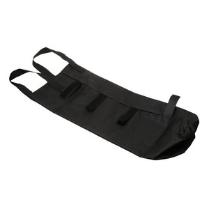 Sac de sable d'extérieur D15 H50cm, capacité 10L, tissu Oxford 600D, couleur unie noire, pour support de tente, sports de plein air - Product Image 4