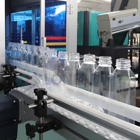 Machine de soufflage par étirage de bouteilles en PET résistantes à la chaleur à 6 cavités CE, machine de fabrication automatique de bouteilles en PET de 50 ml à 1,8 L