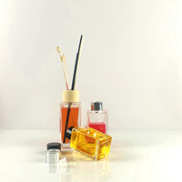 Bouteilles de diffuseur d'arôme en verre vide de luxe 50 ml 200ml Unique Loris Parfum Reed Diffuseur Emballage avec boîte