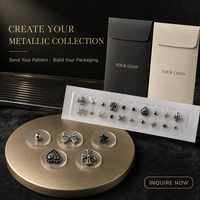 Kit d'acupression personnalisé pour les oreilles - Tendance rétro, application auriculaire, certifié RoHS et CE