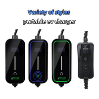 Chargeur de voiture électrique portable CHUHAN 16A 3,5 kW, type 1/type 2/GBT, station de charge rapide pour véhicules électriques, modèle ACT-PAC3.5KW, nouveau