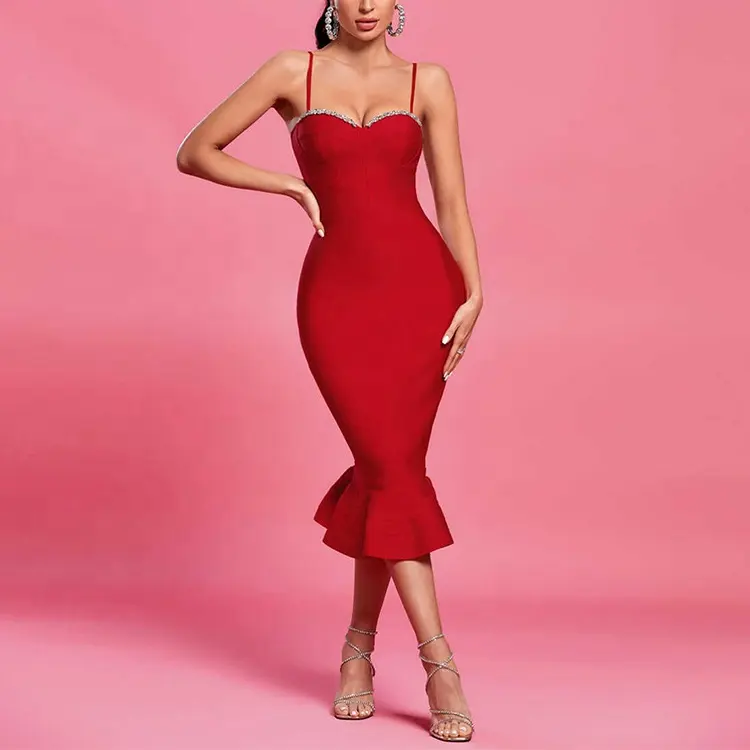 cocktail red dress
