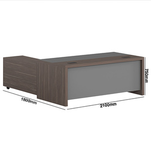 <span class=keywords><strong>Escritorio</strong></span> Ejecutivo Profesional Rectangular de 2000 mm de Largo, <span class=keywords><strong>Tipo</strong></span> L, de Madera, para Oficina, Gerencia, Cabina, <span class=keywords><strong>Mesa</strong></span> para Espacio de Trabajo - Product Image 4