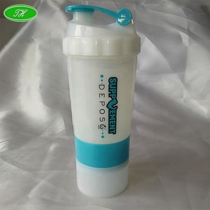 カスタムロゴ BPAフリー ブレンダー プロテインシェイカー 500ml 食品グレード 再利用可能ウォーターボトル - Product Image 6