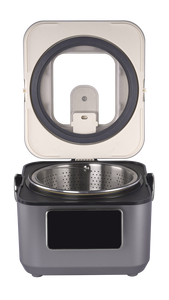Cuisinière à riz numérique tactile 8-en-1 700W 3L personnalisable, faible teneur en sucre, pour usage domestique et extérieur, boîtier en plastique, petite taille - Product Image 3